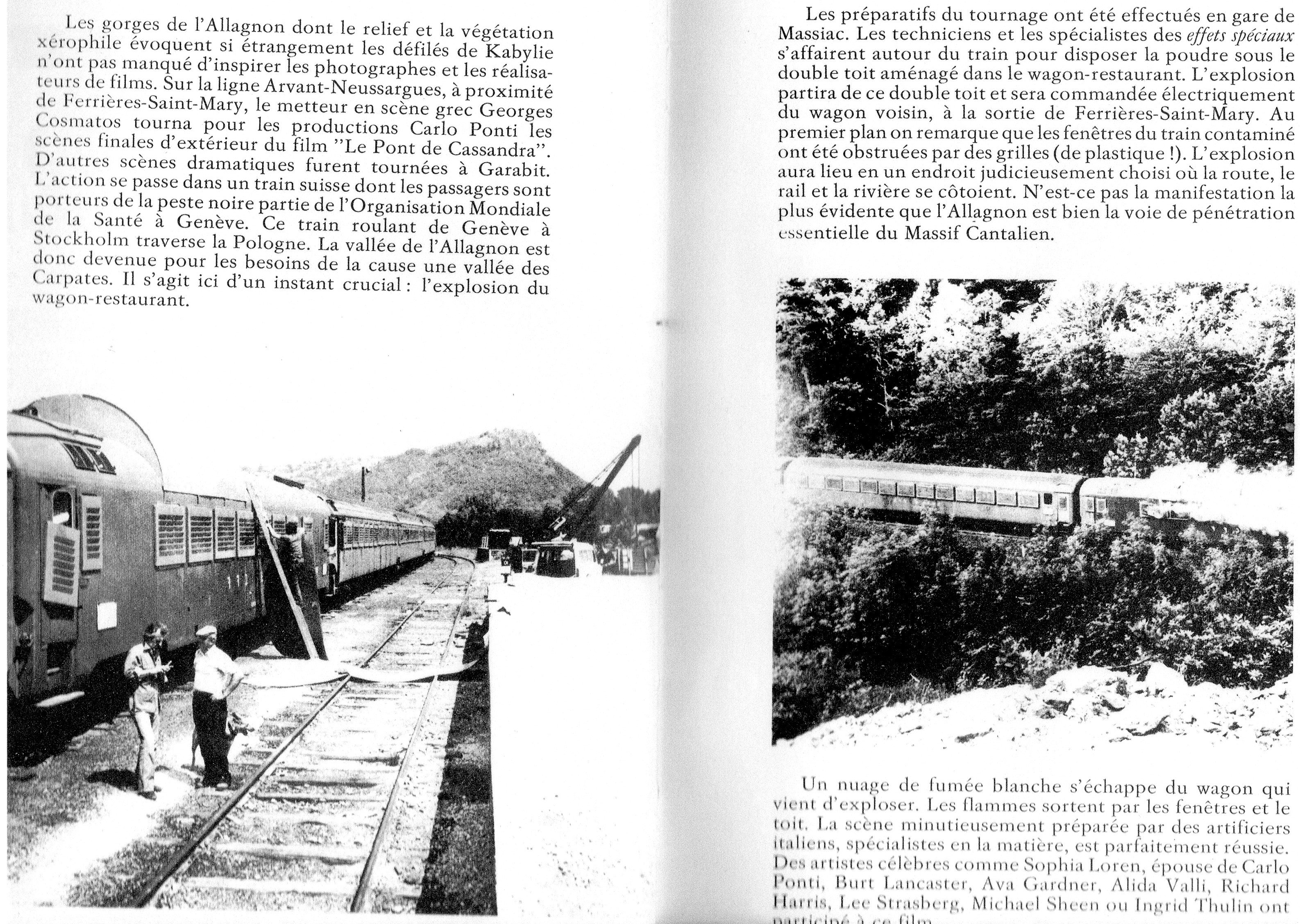 GARABIT Extrait de A la conquête du Cantal en train