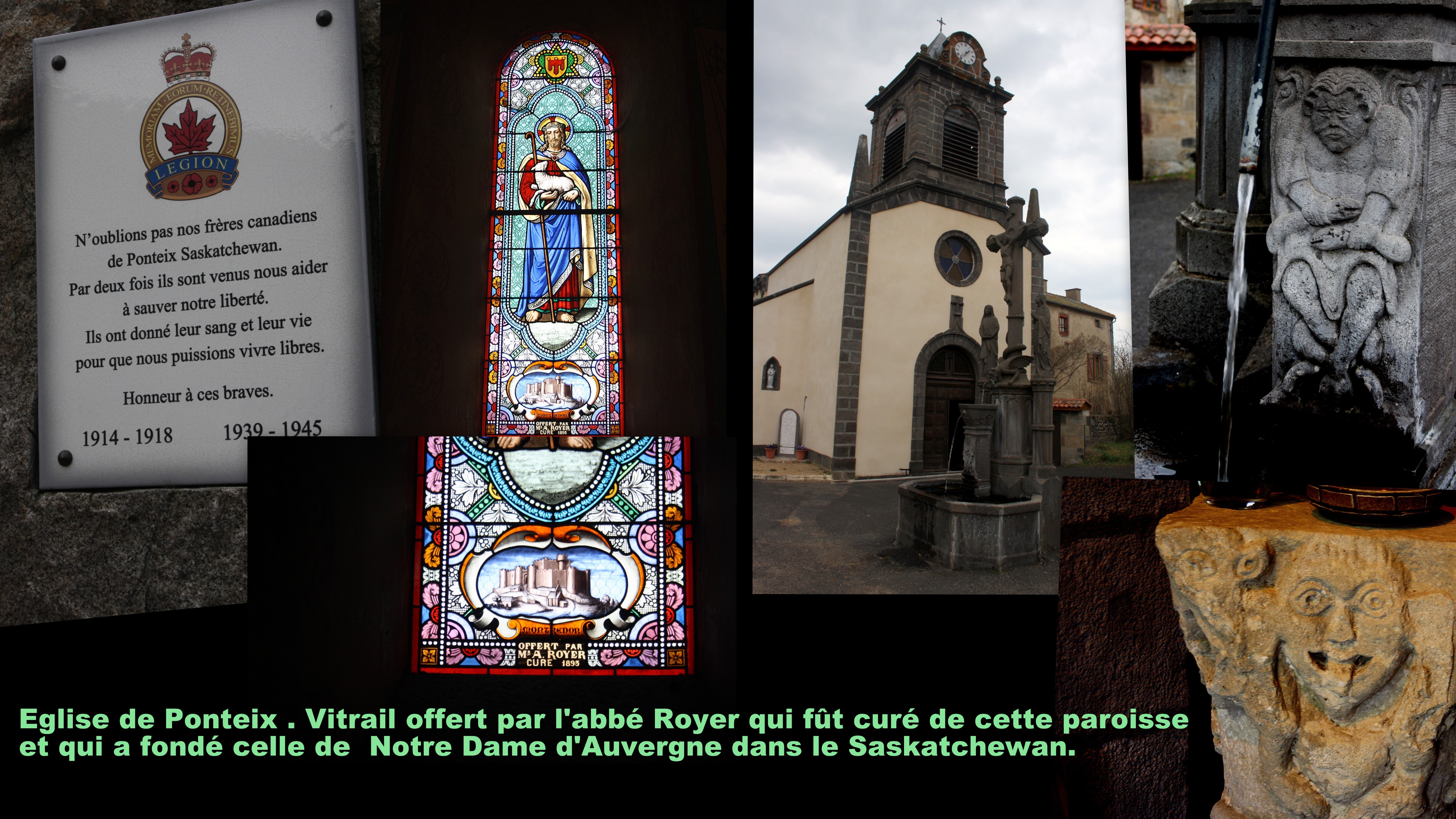 PONTEIX EGLISE VITRAIL