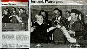 AUVERGNE DE LYON FERNAND RAYNAUD A LYON PROGRES DU 06 08 2009