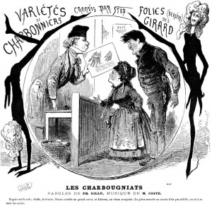 Charbonniers par Stop . OPERETTE CHARBOUGNIATS 